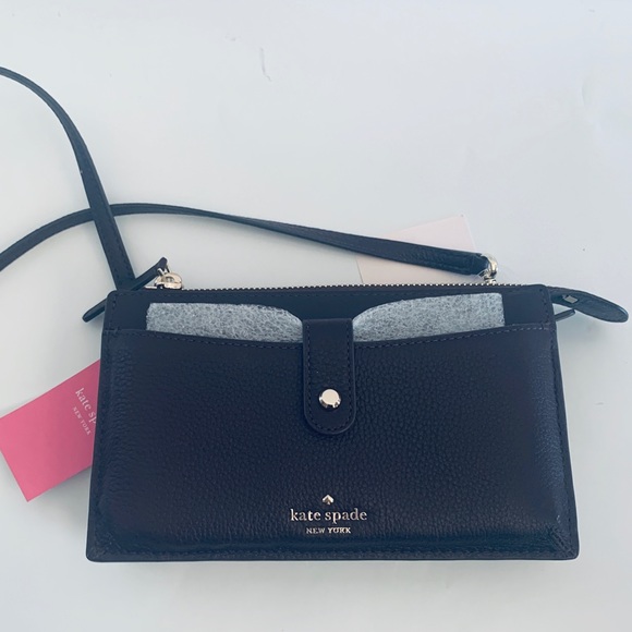 kate spade Handbags - Kate Spade Small Tab Crossbody Jackson - burgundy